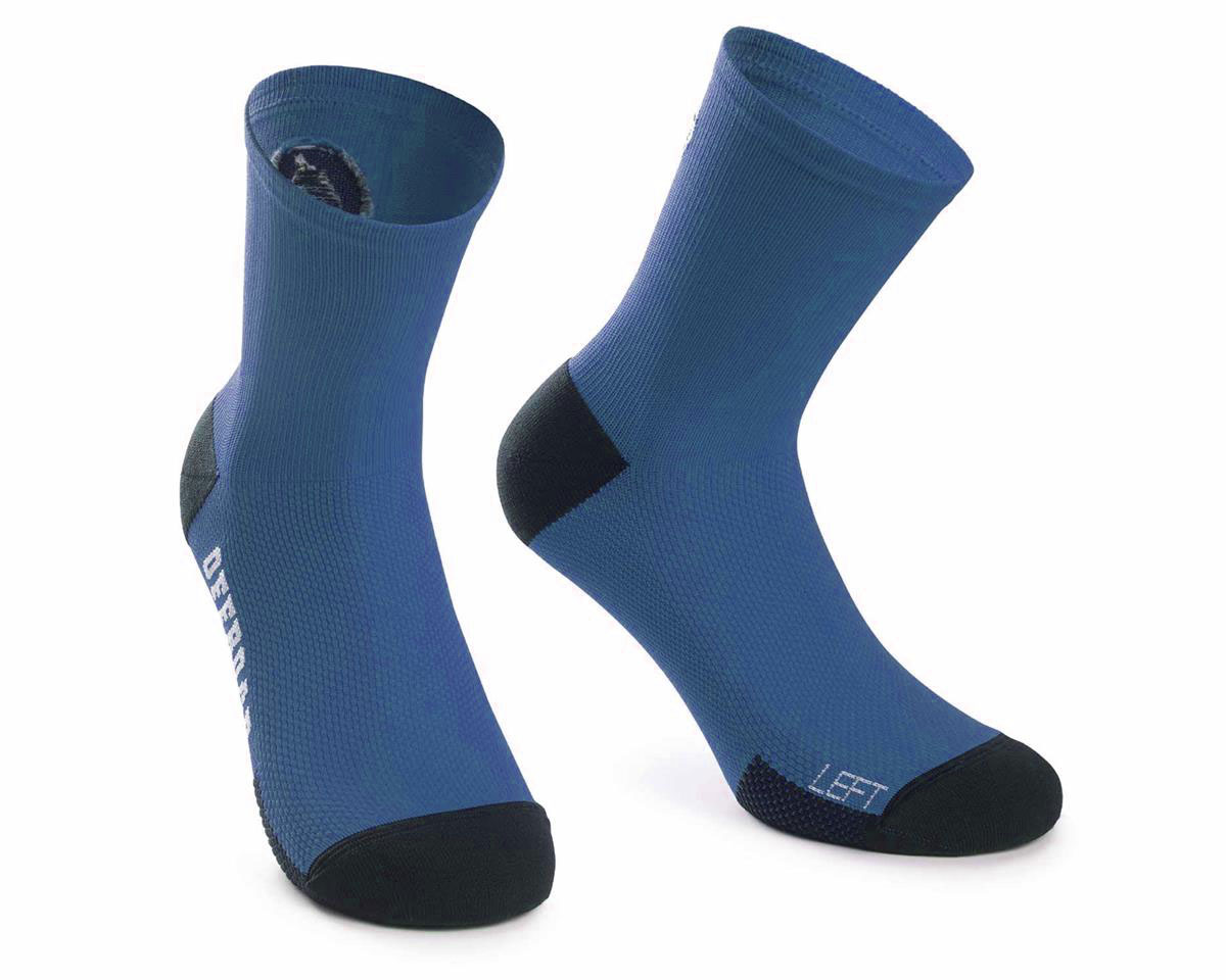 Шкарпетки ASSOS XC Socks Corfu, сині II/43-46