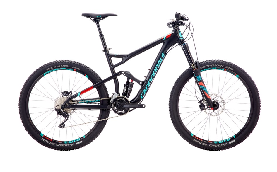 Велосипед 27,5 "Cannondale JEKYLL 3 рама - M чорний матовий 2016 фото 