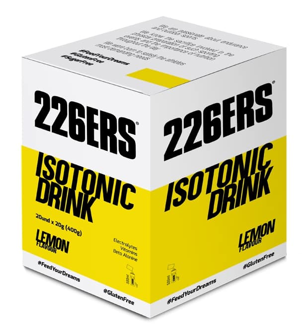 Напій 226ERS Isotonic Drink лимон 20г 20шт/уп 400г фото 