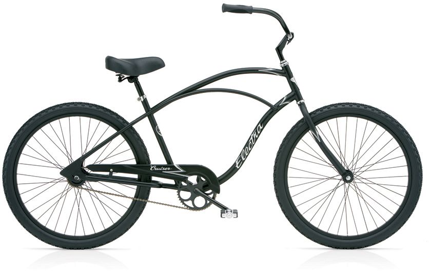 Велосипед 26 "Electra Cruiser 1 Men's [tall] Black satin фото 