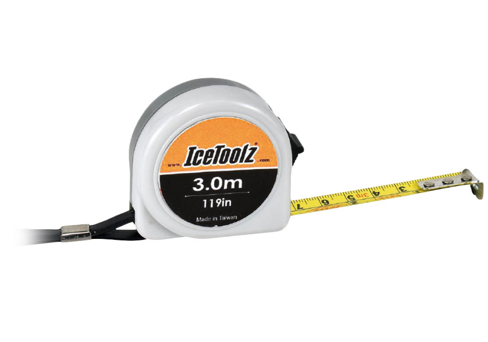 Рулетка Ice Toolz 17M4 3 метри/10 футів, у сантиметрах і дюймах фото 1
