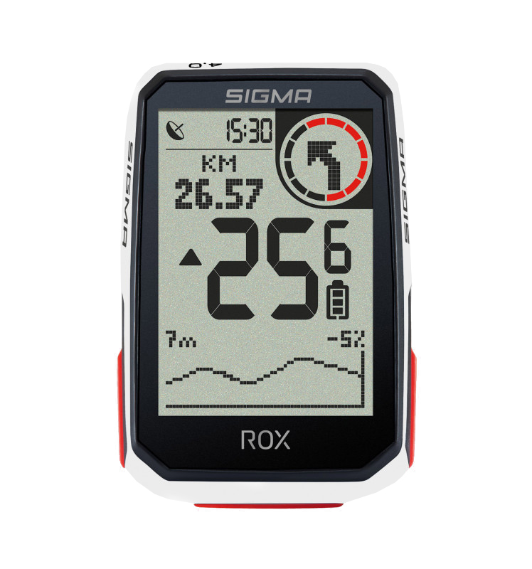 Велокомп`ютер Sigma Sport ROX 4.0 White Sensor Set фото 