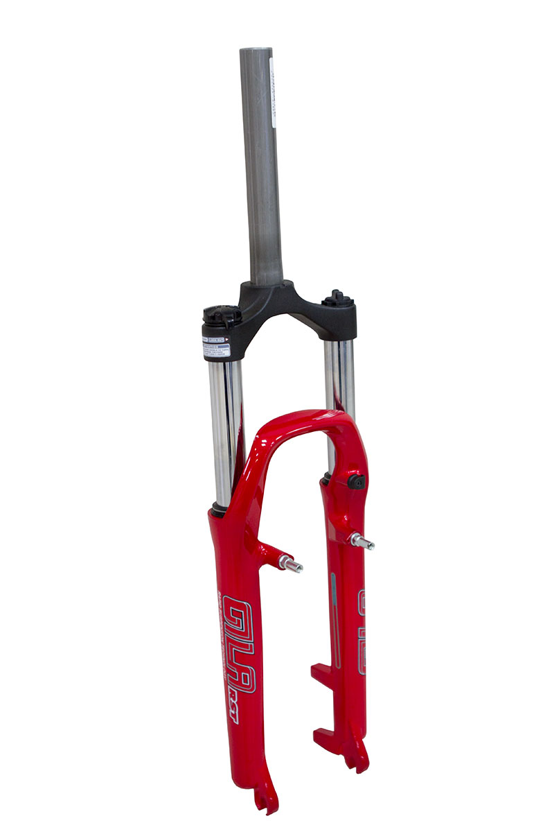 Вилка MTB 26 "RST GILA ML 1-1/8" аморт. під диск/v-brake хід-100 красн. фото 