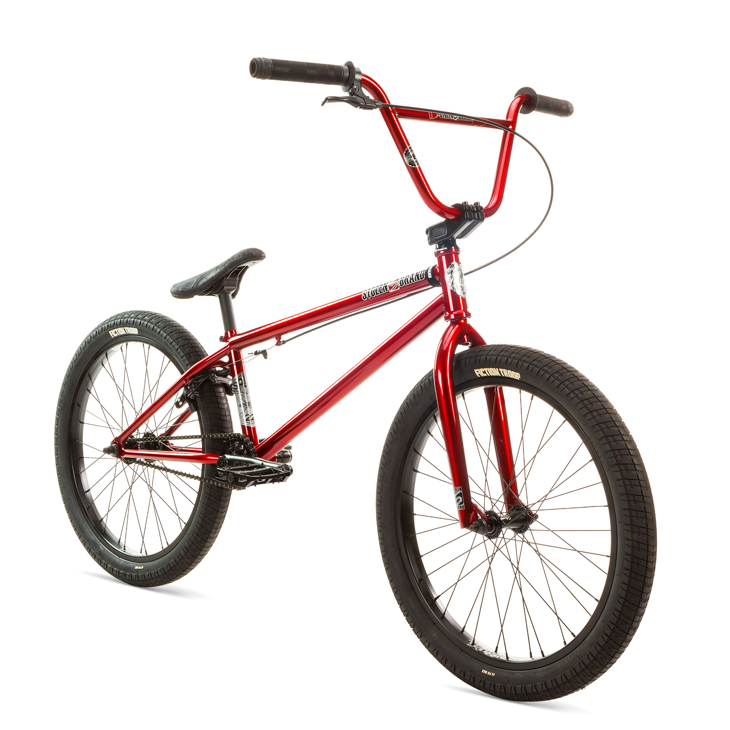 Велосипед 22" Stolen SPADE 22.25" 2021 METALLIC RED фото 2