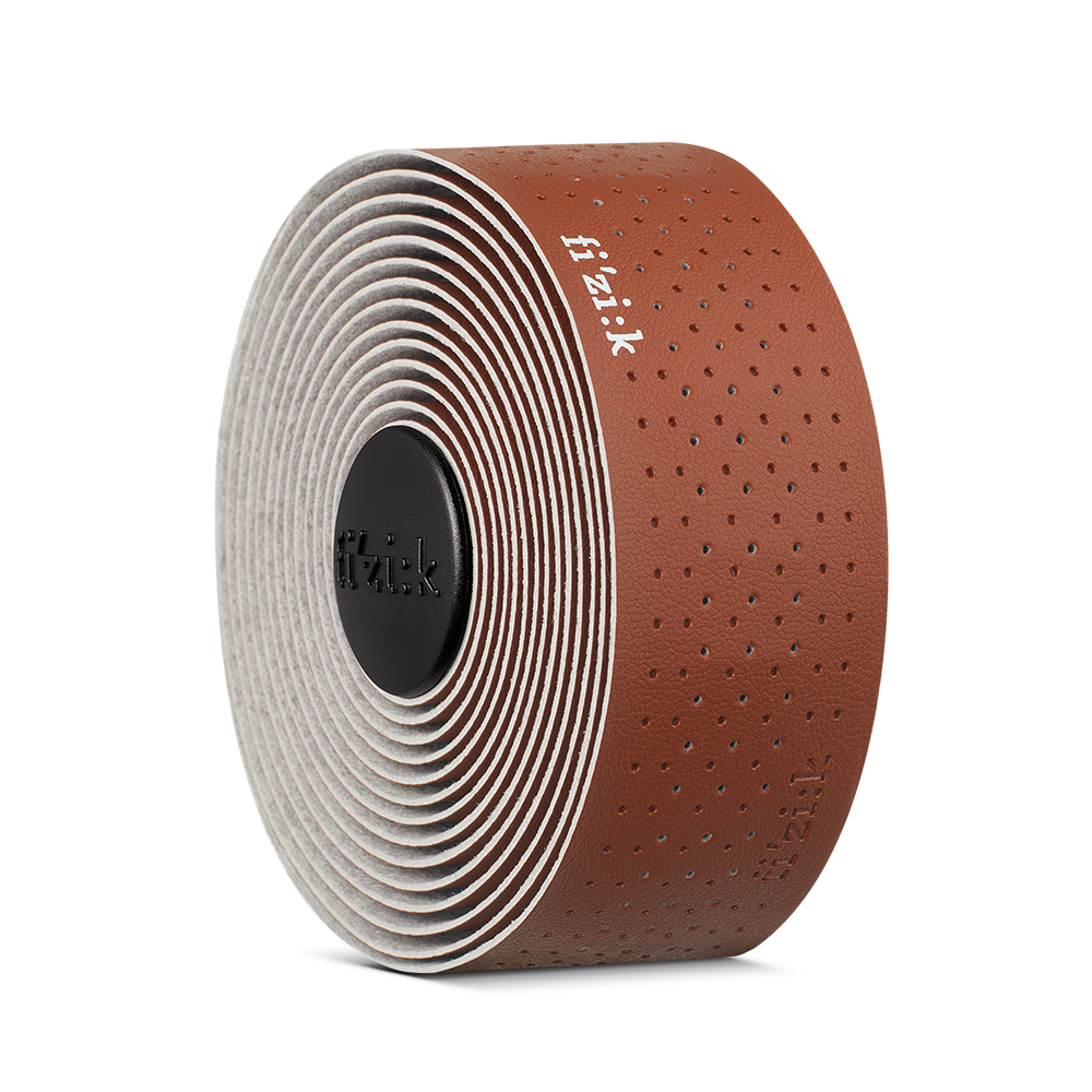 Обмотка керма Fizik Tempo Microtex 2mm Classic, honey (коричнева) фото 