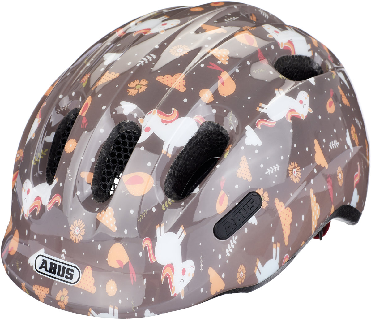 Шлем детский ABUS SMILEY 3.0, размер S (45-50 см), Grey Horse