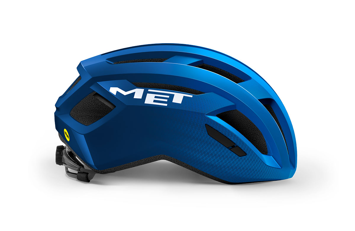 Шлем MET Vinci MIPS, размер L (58-61 см), Blue Metallic, синий глянцевый фото 2