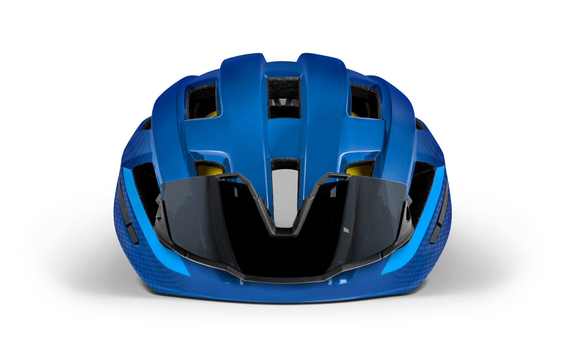 Шлем MET Vinci MIPS, размер L (58-61 см), Blue Metallic, синий глянцевый фото 5