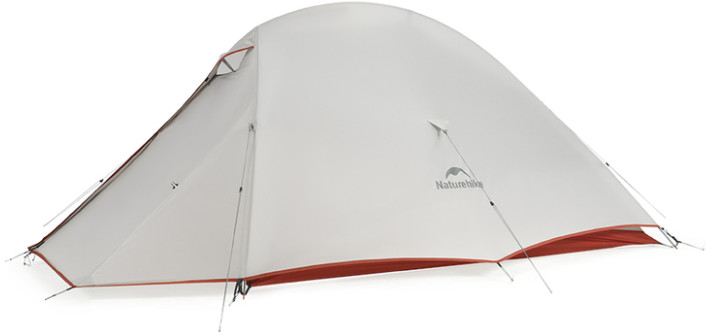 Палатка двухместная Naturehike Cloud Up Pro CNK2350WS020, светло-серая фото 