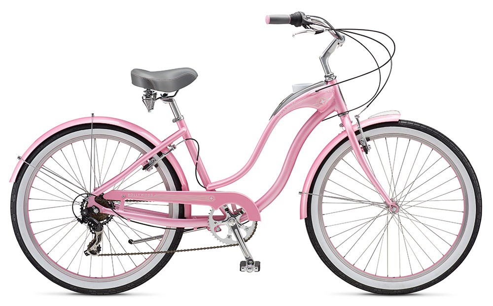 Велосипед 26" Schwinn Hollywood Women pink 2016 фото 