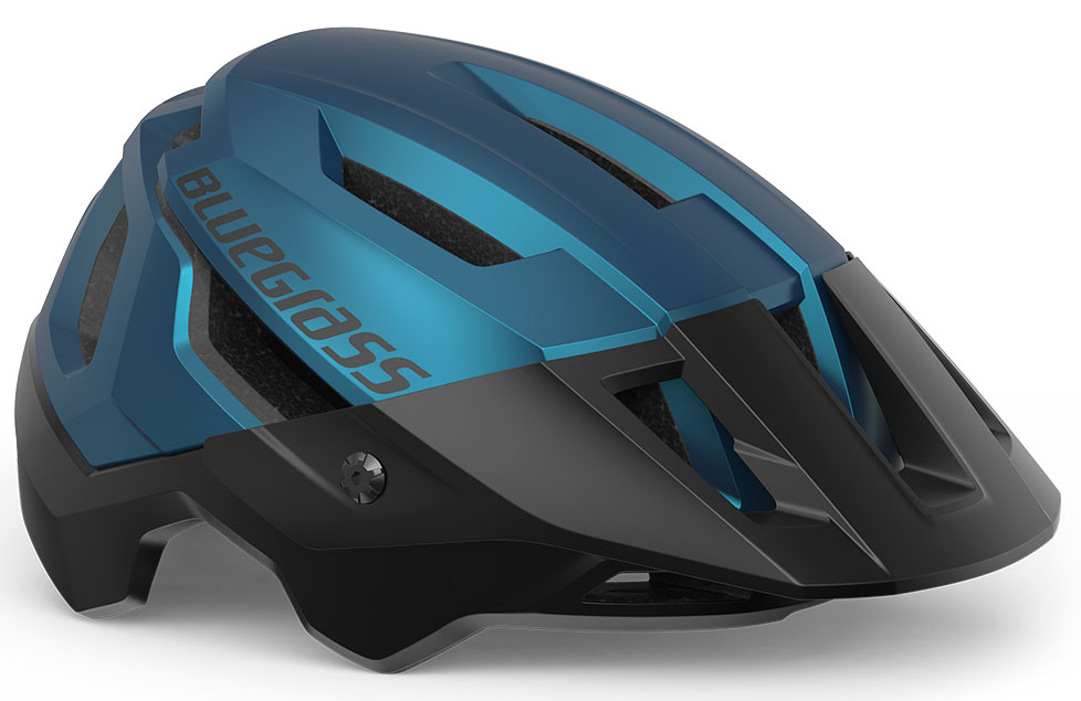 Шлем Bluegrass ROGUE CE размер M (56-58), Teal Blue Metallic Matt фото 