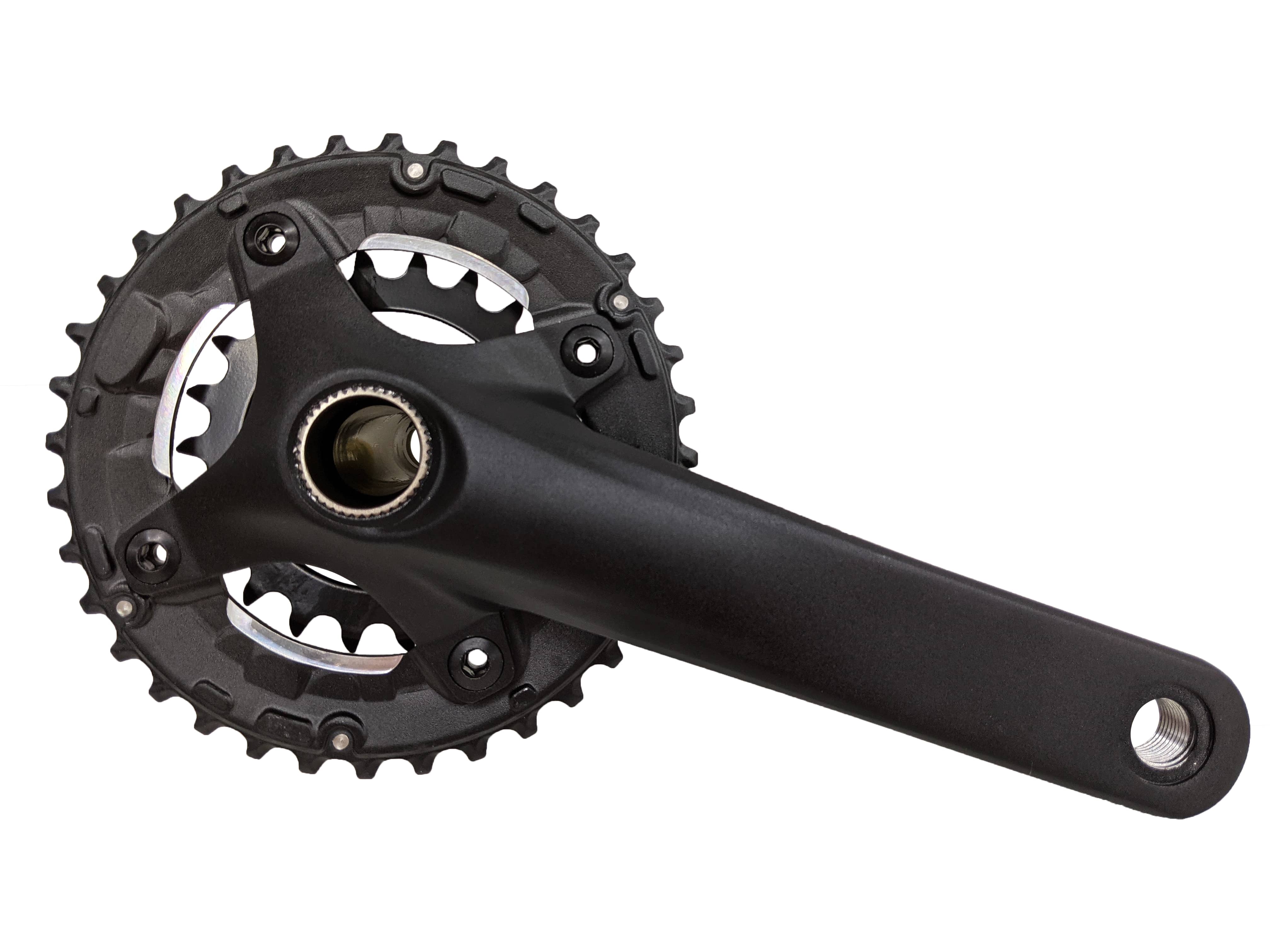 Комплект шатунов PROWHEEL VORTEX-551-TT (10S) 170mm, 22/36T black фото 