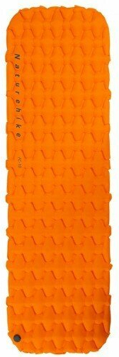 Коврик надувной Naturehike FC-10 NH19Z032-P, 195x59x6.5 см, оранжевый фото 