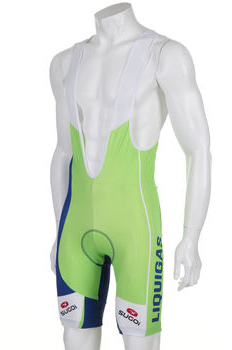 Велошорти на лямках Cannondale BIBSHORT LIQUIGAS синій L фото 