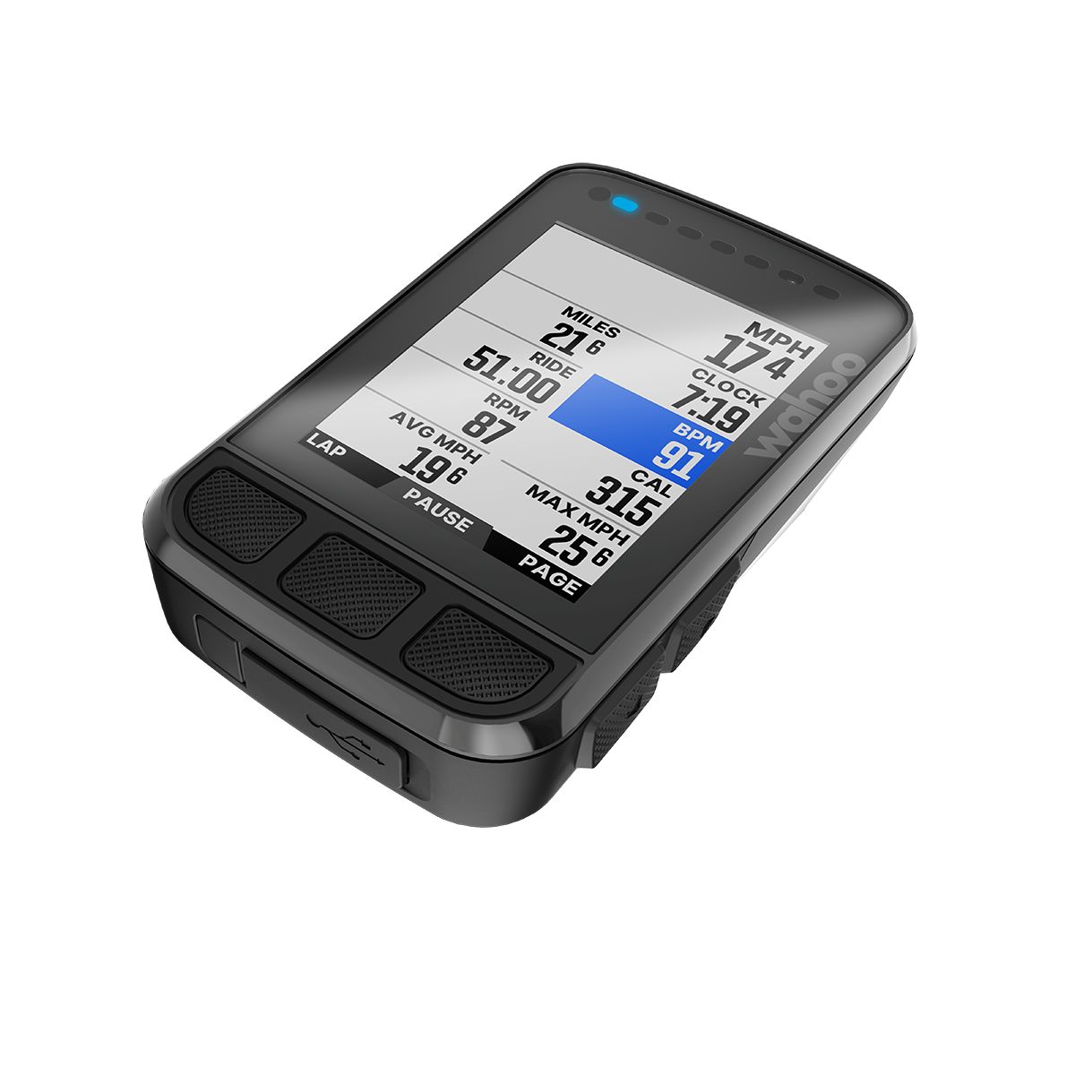 Велокомп'ютер Wahoo Elemnt Bolt V2 GPS Cycling Computer WFCC5 фото 3
