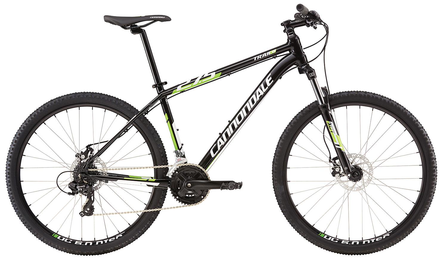 Велосипед 29 "Cannondale TRAIL 8 рама - XL чорний з зеленим REP 2016 фото 