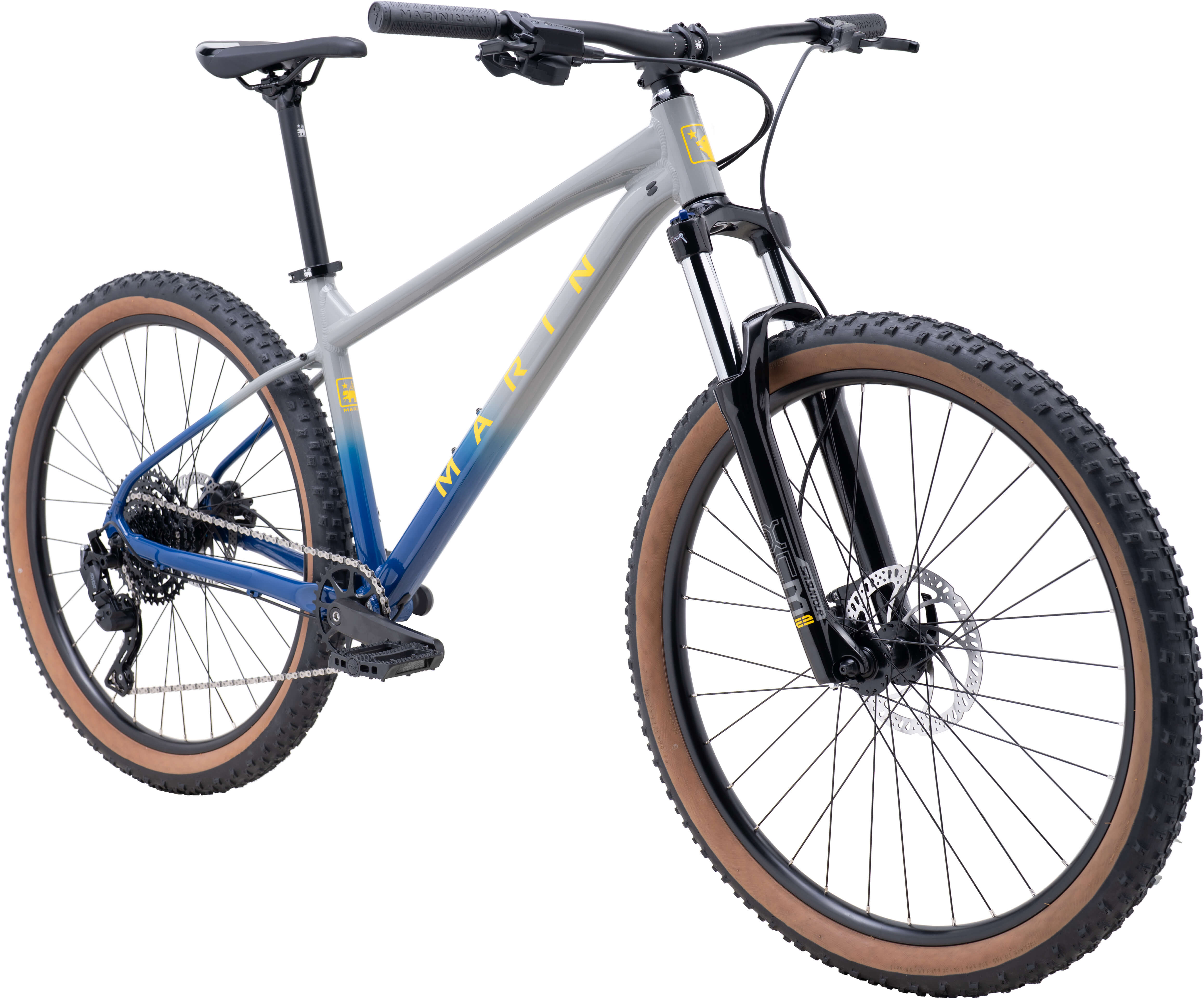 Велосипед 27,5" Marin BOBCAT TRAIL 3 рама - XS GREY/BLUE A5 фото 2