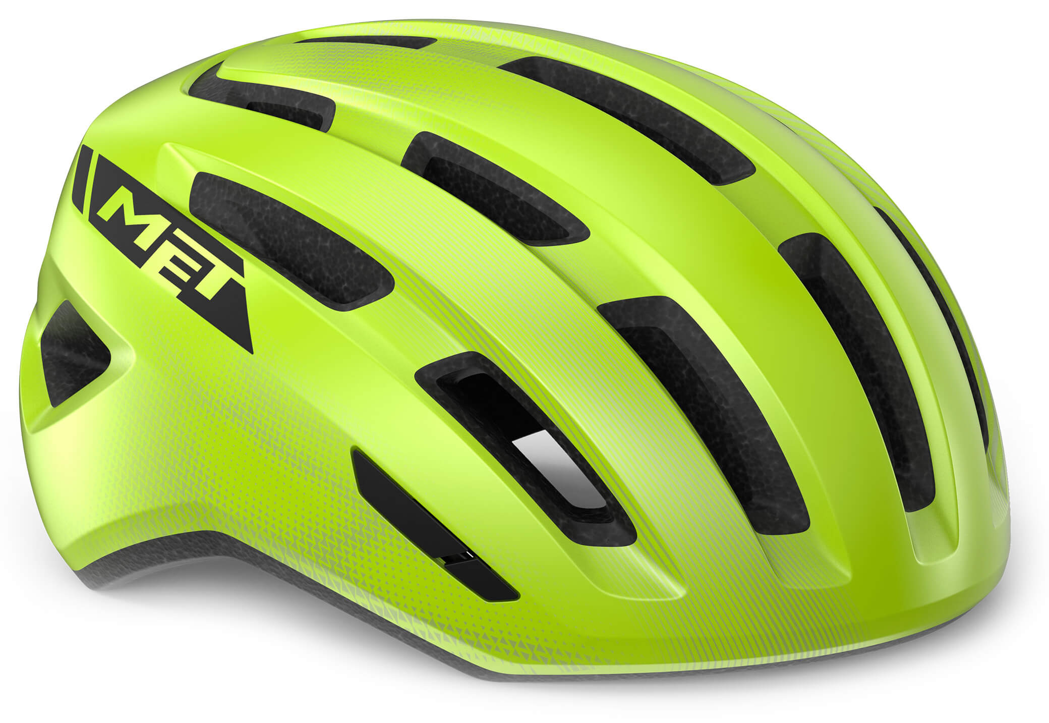 Шолом Met MILES MIPS CE розмір S/M (52-58), Fluo Yellow Glossy фото 