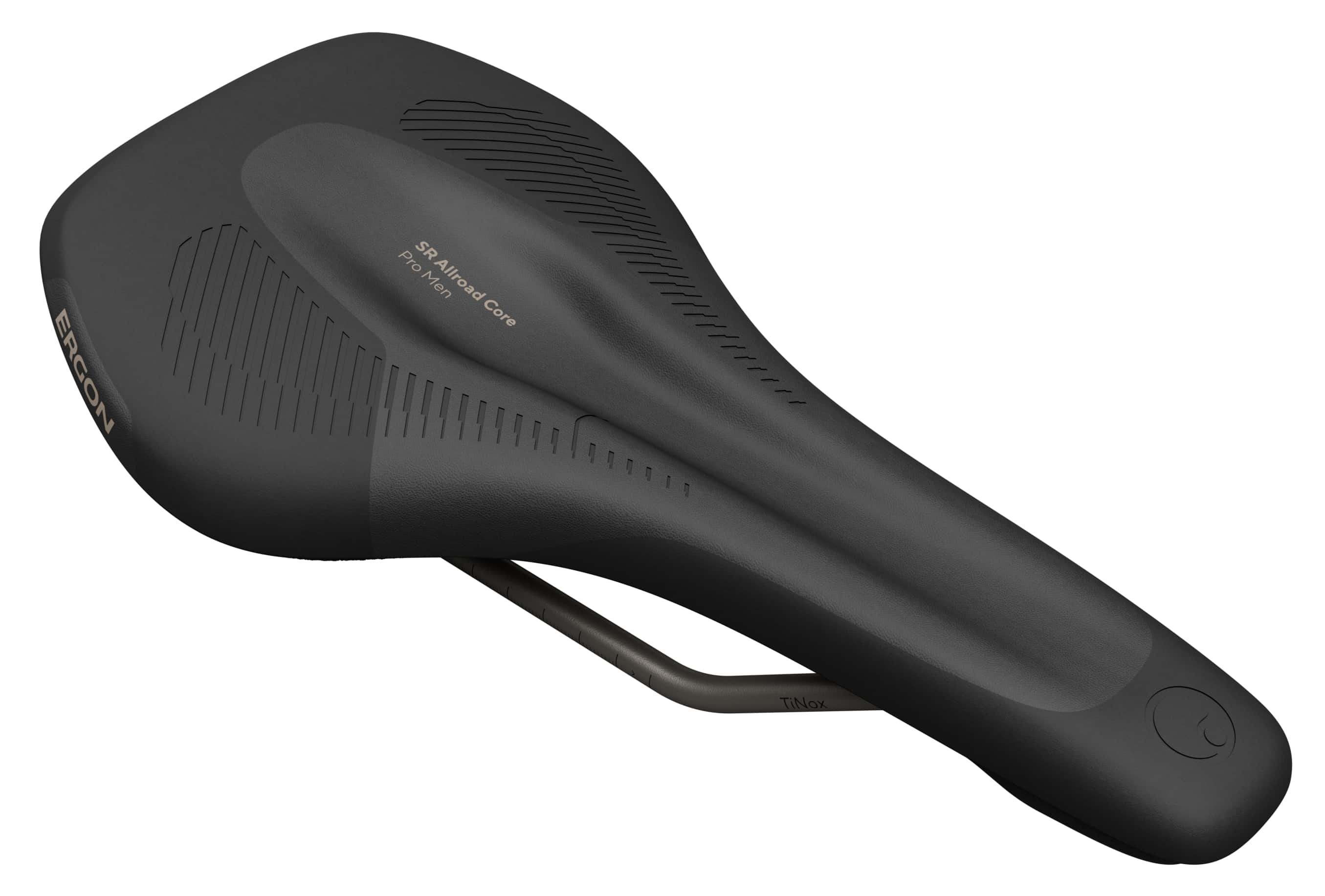 Седло Ergon SR Allroad Core Pro Men S/M, 139 мм, Stealth, черное фото 