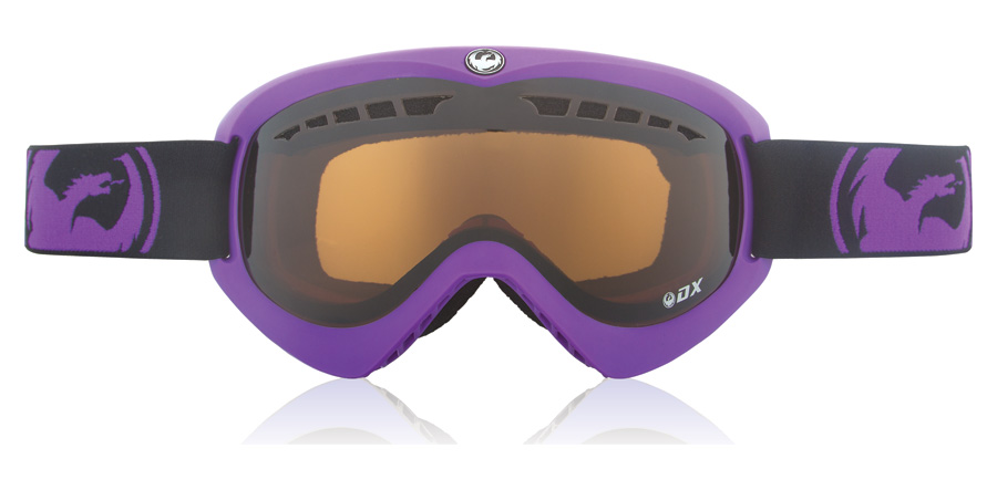 Маска сноубордична Dragon DX Purple Jet/Amber, 722-4328 фото 