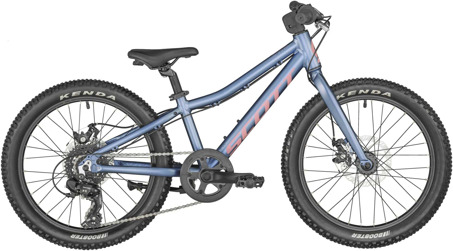 Велосипед 20" Scott CONTESSA 20 RIGID OS, синій A4 фото 