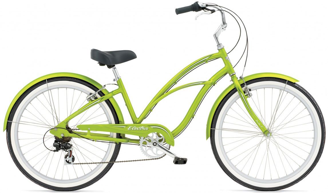 Велосипед 26" Electra Coaster 3i (Alloy) Ladies' Green flash фото 