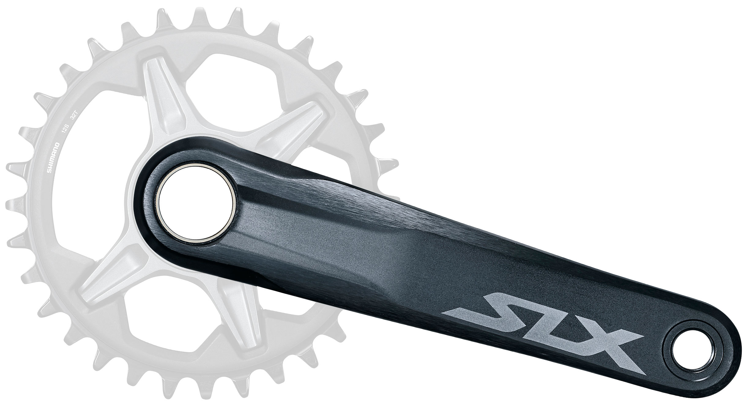 Шатуни Shimano FC-M7100-1 SLX, Hollowtech II, 170 мм, CL-52 мм, без зірки, без каретки фото 