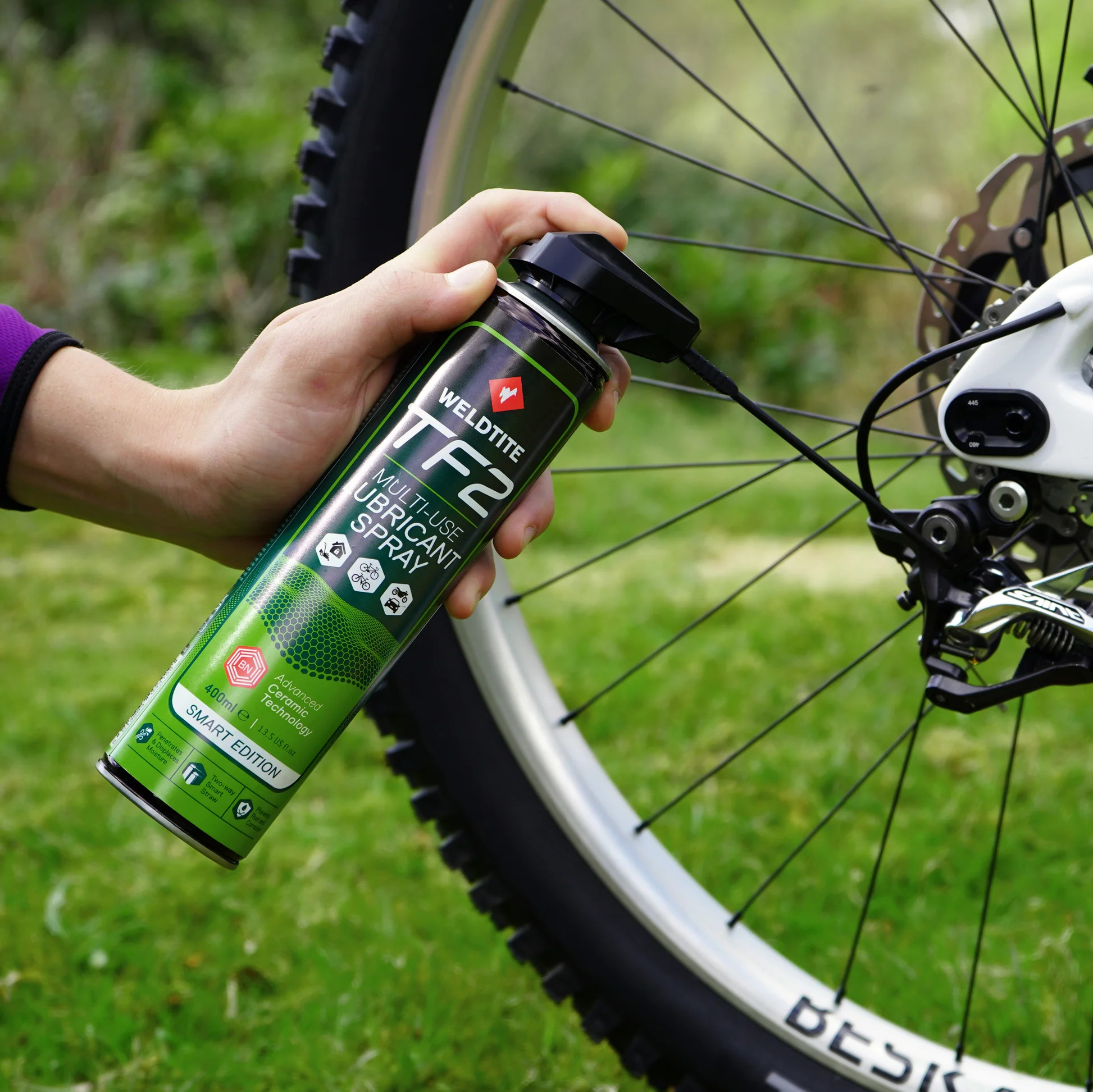 Спрей багатоцільовий Weldtite 03315 MULTI-USE LUBRICANT SPRAY SMART Edition з BN-керамікою 400мл фото 4