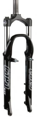 Вилка MTB 26 "RST Capa T26 1-1 / 8" під диск / під v-brake діам - 28,6 мм хід-80 шток - 260мм пружинно-еластомірна чорна фото 
