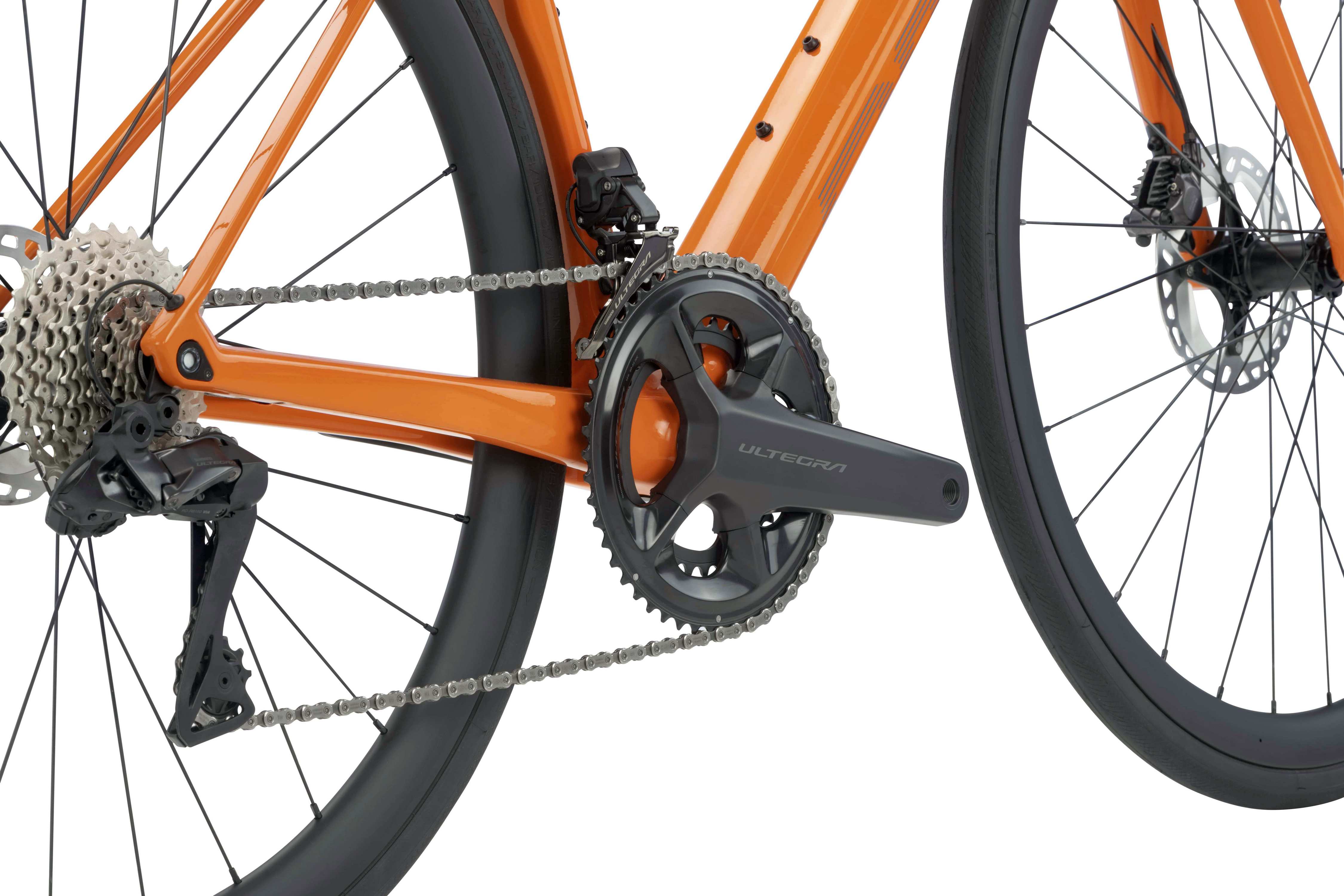 Велосипед 28" BMC Roadmachine ONE Carbon Di2 рама - 56 Apricot & Petrol Blue A4 фото 6