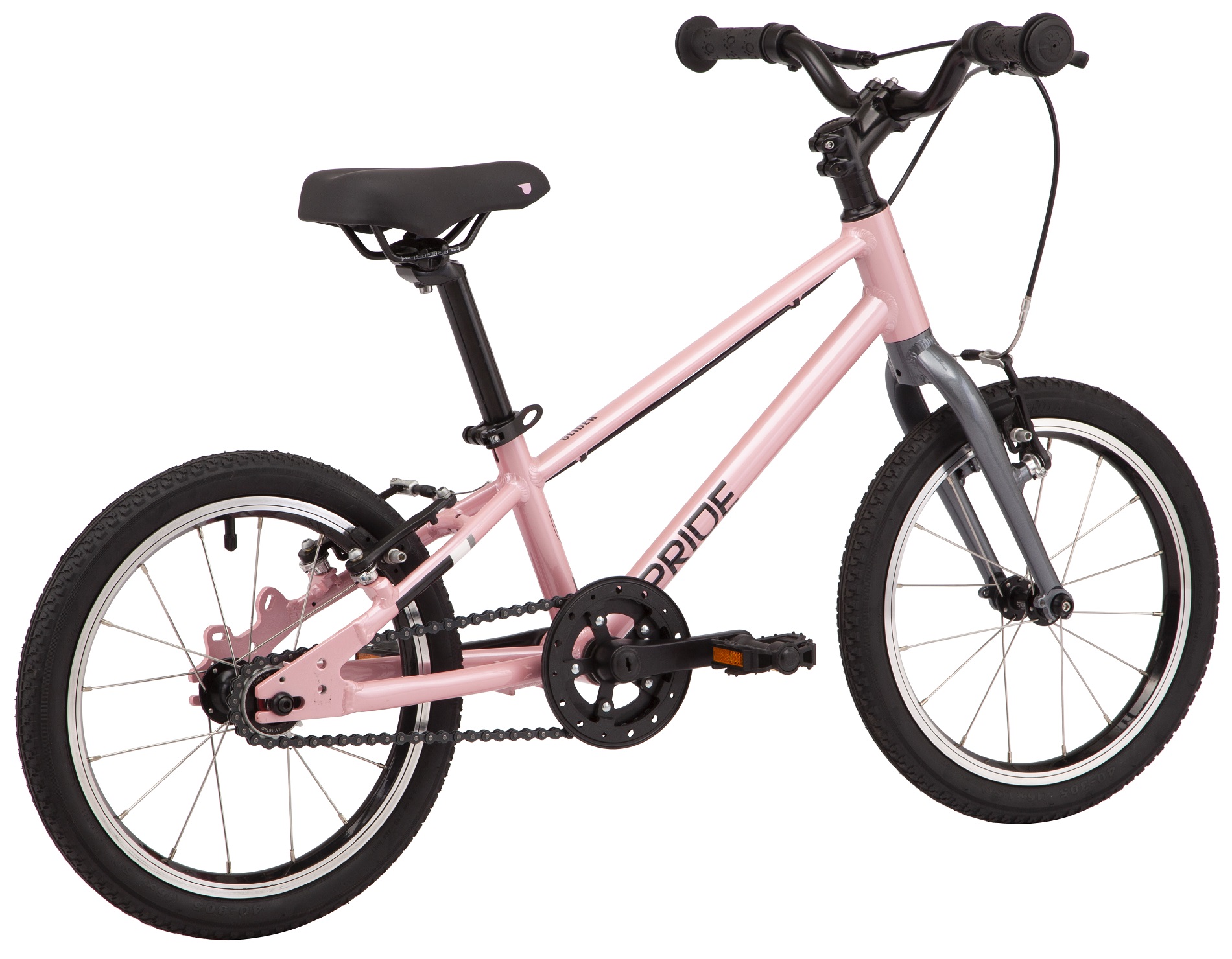 Велосипед 16" Pride GLIDER 16 розовый A2 фото 3