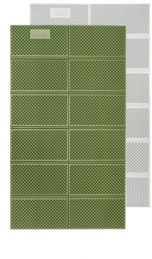 Коврик складной Naturehike CNK2450WS044, IXPE+алюминиевая пленка, 200x120x1.8 см, оливковый фото 