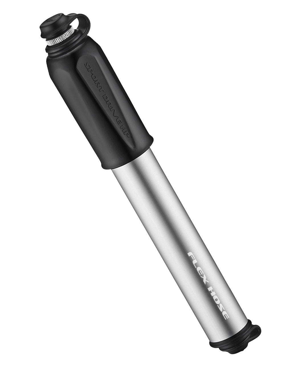 Мини-насос Lezyne SPORT DRIVE HP S, 120psi, серебристый фото 