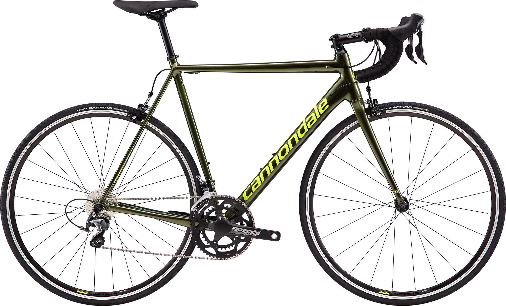 Велосипед 28" Cannondale CAAD12 Tiagra рама - 54см 2019 VUG зелёный фото 