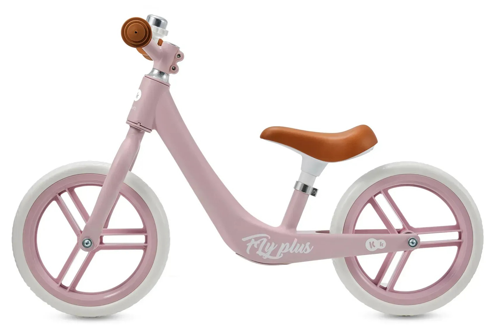 Беговел 12" Kinderkraft Fly Plus Pink фото 