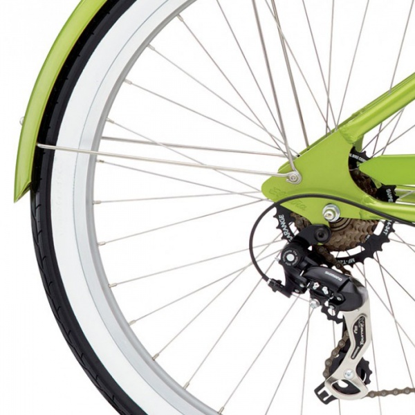 Велосипед 26" Electra Cruiser Lux 7D Ladies' Green Metallic фото 6
