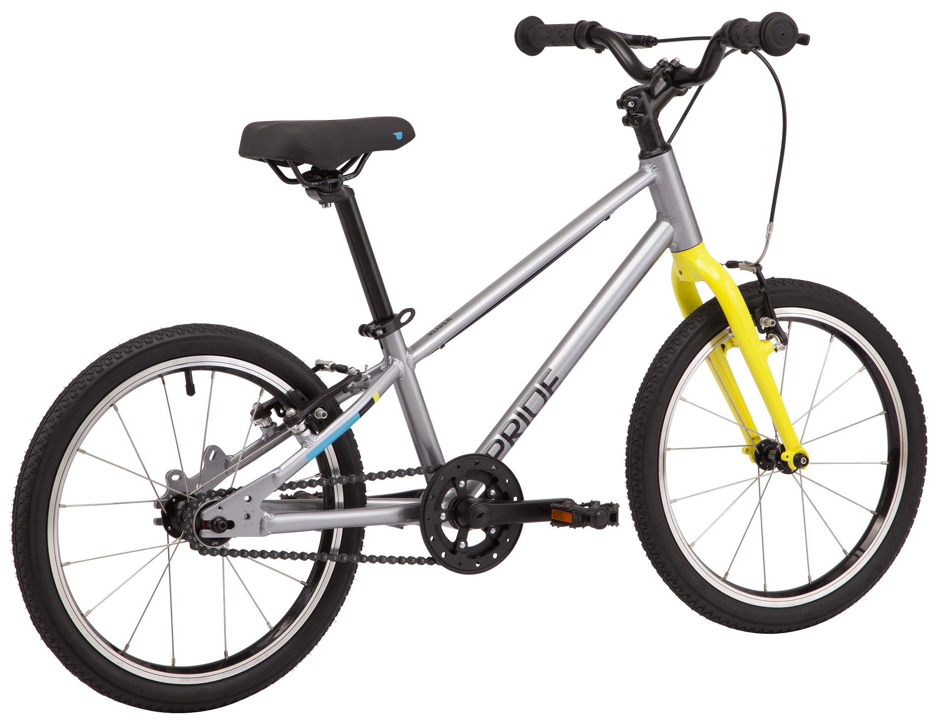 Велосипед 18" Pride GLIDER 18 сірий A2 фото 3