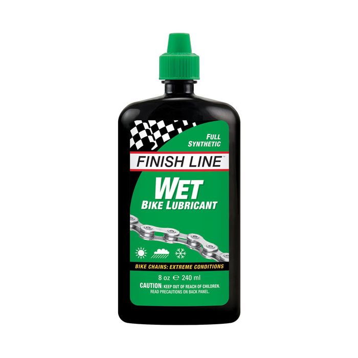 Мастило Finish Line рідке Wet Lube (Cross Country) для вологих погодних умов, 240ml фото 