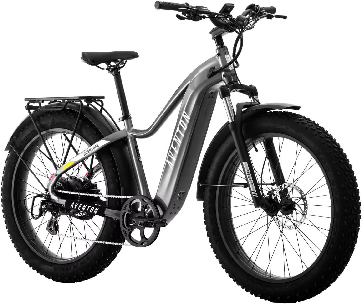 Электровелосипед 26" Aventon Aventure.2 750 рама - L Slate Gray A4 фото 2
