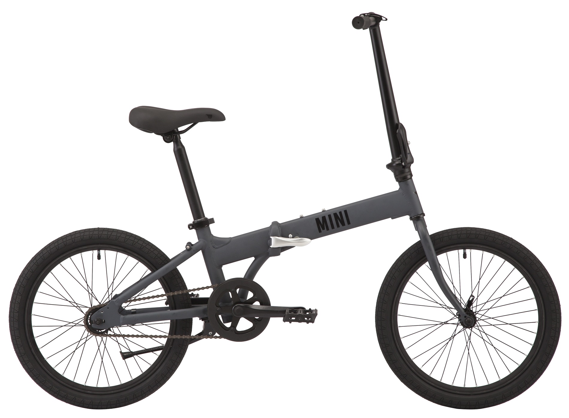 Велосипед 20" Pride MINI 1 сірий A2 фото 