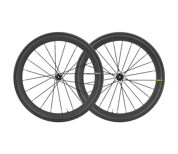 Колесо пер+зад 28" шоссе Mavic COSMIC PRO CARBON SL UST, с покрышкой, под дисковый тормоз, ось 12мм с адаптером QR 9мм фото 