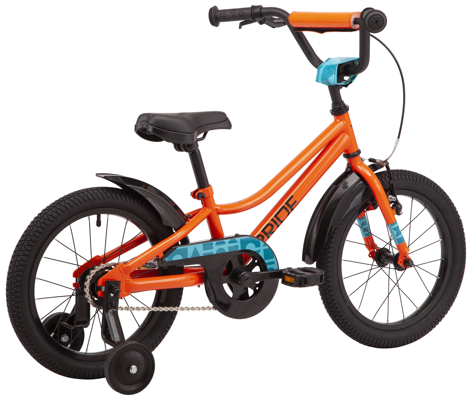 Велосипед 16" Pride FLASH 16 2023 оранжевый фото 3