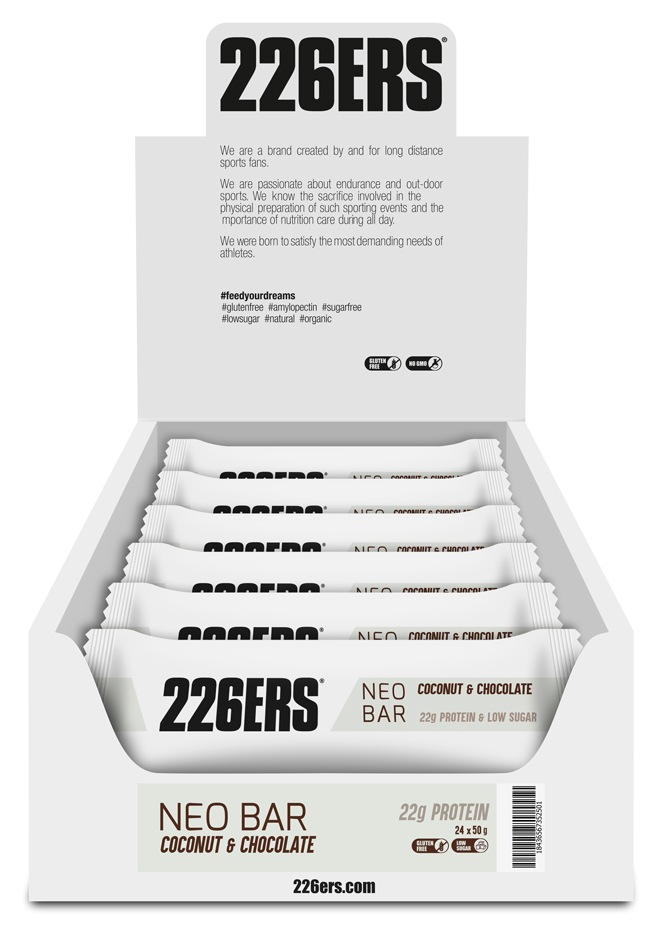 Батончик 226ERS Neo Protein кокос/шоколад 50г 24шт/уп 1200г фото 