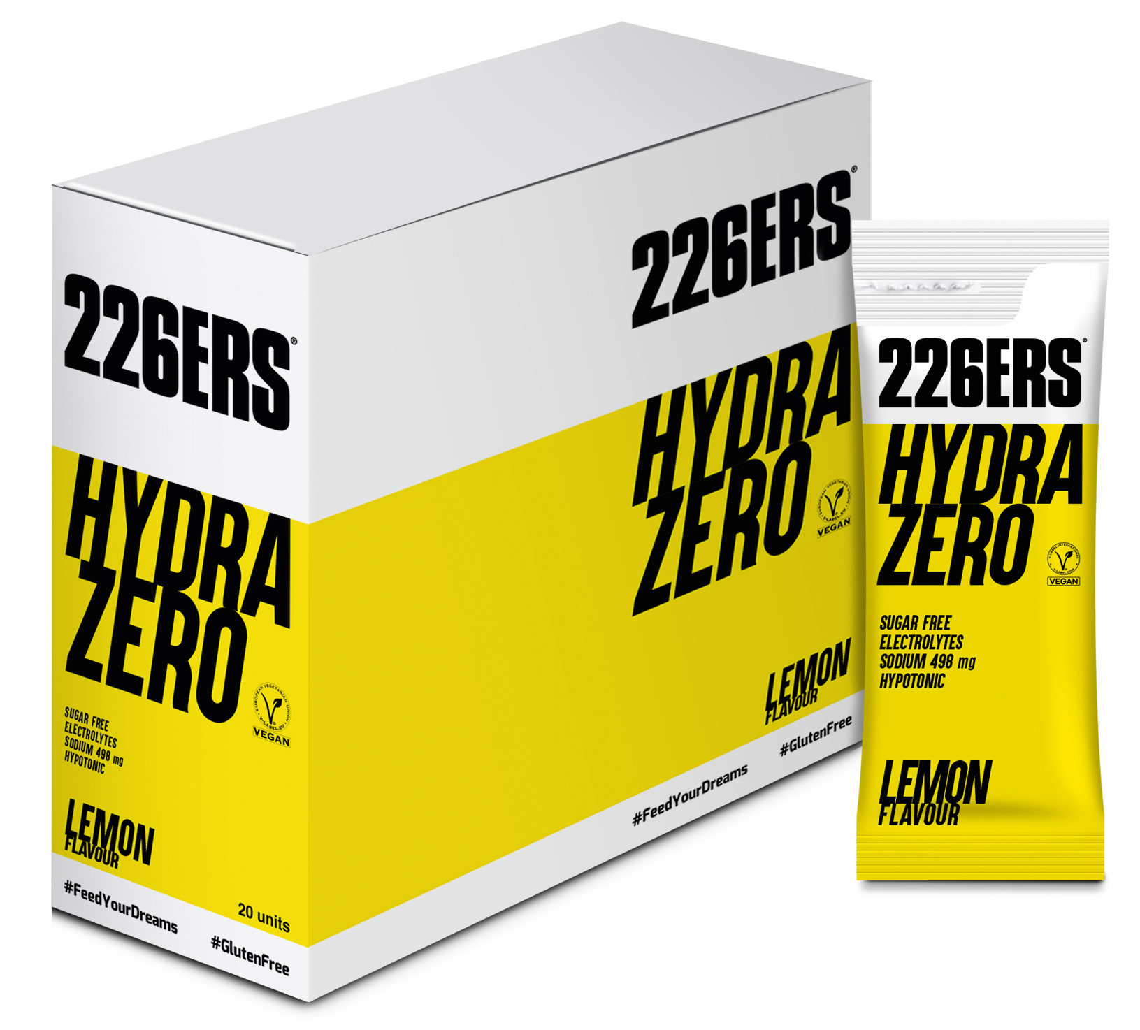 Напій 226ERS Hydrazero Drink лимон 7,5г 20шт/уп 150г фото 