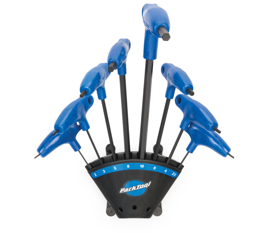 Набор шестигранников Park Tool PH-1.2 с Р-рукояткой, 8шт (2,2.5,3,4,5,6,8,10 mm) фото 