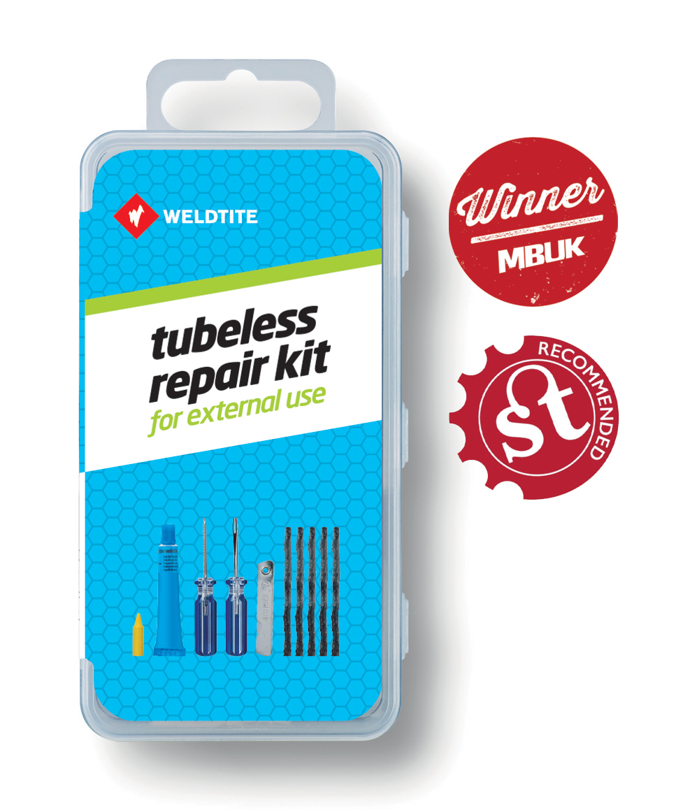 Ремкомплект Weldtite 01014 TUBELESS REPAIR KIT, для безкамерних шин (повний)
