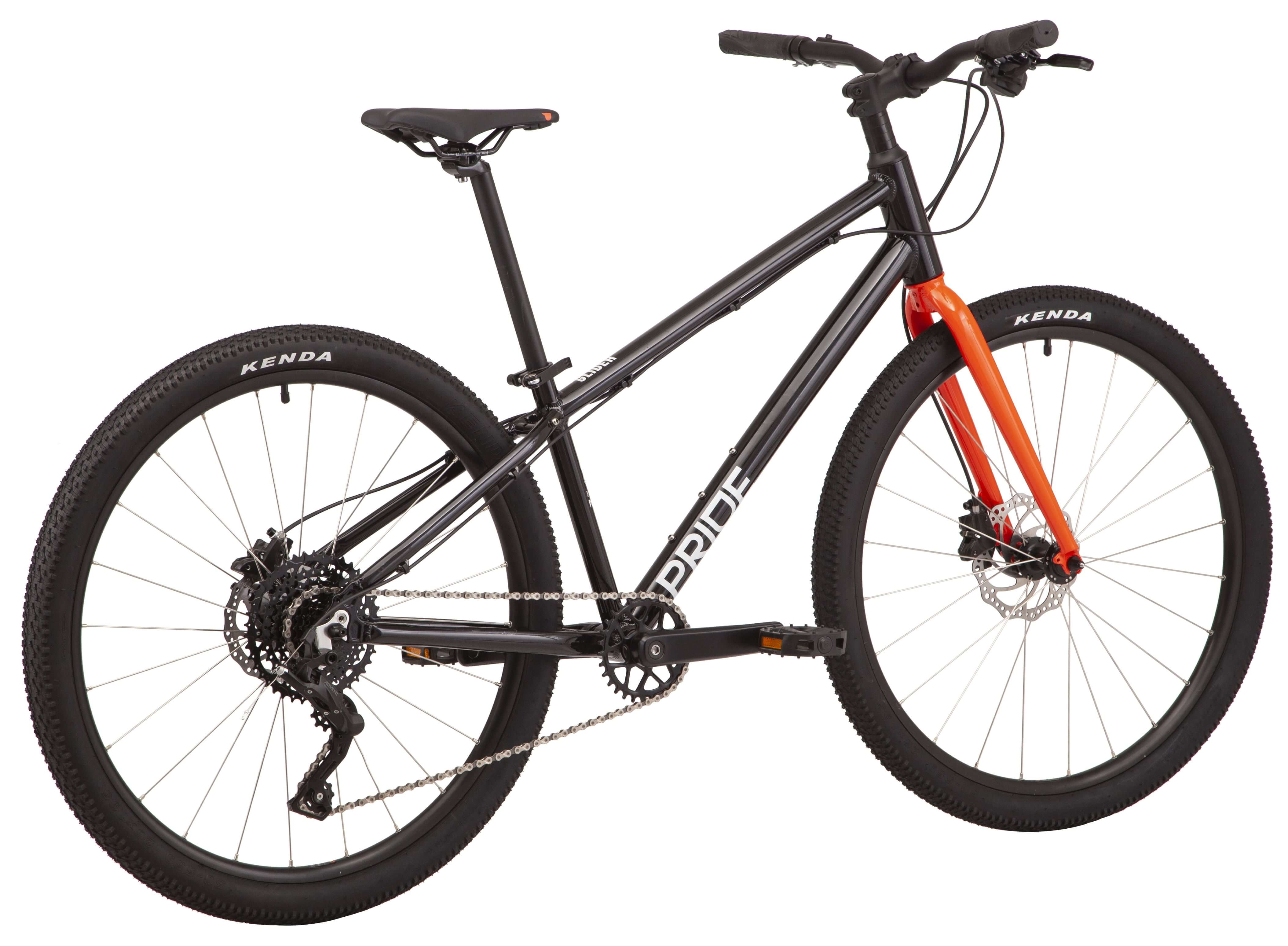 Велосипед 26" Pride GLIDER 6.2 restock чорний A5 фото 3