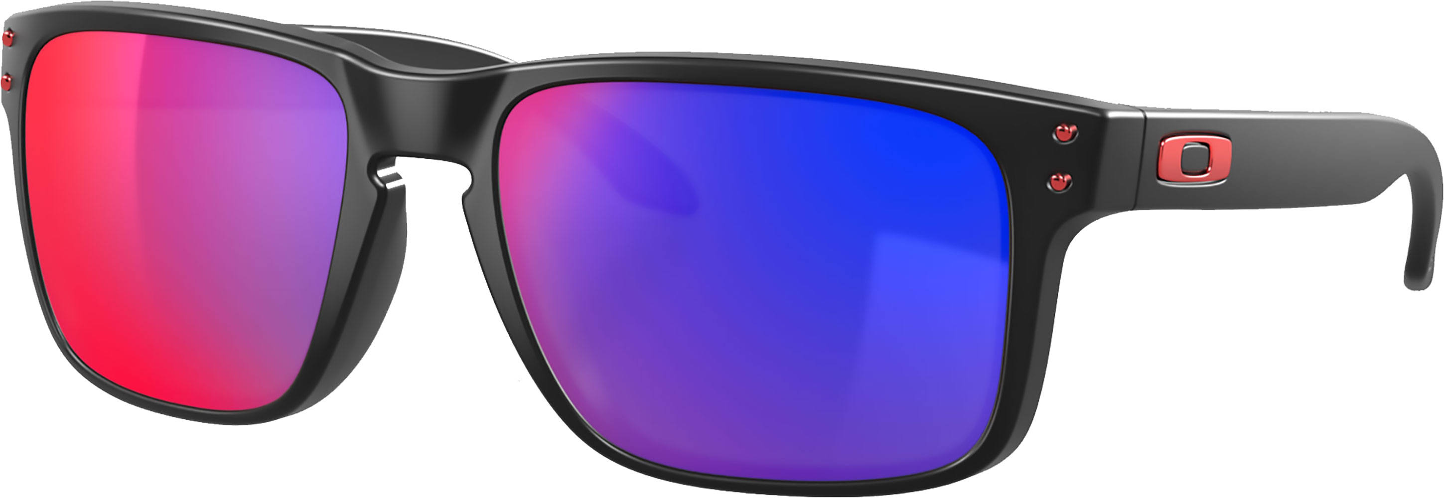 Окуляри Oakley HOLBROOK Matte Black / Positive Red Iridium фото 