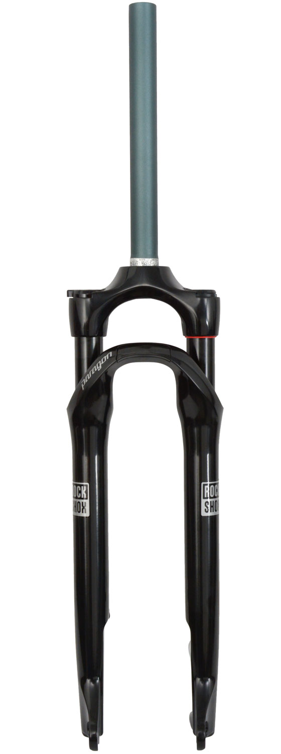 Вилка 28" RockShox Paragon RL - Solo Air 65 мм, вісь 9 мм, TurnKey, шток 1 1/8", Post Mount, чорна фото 