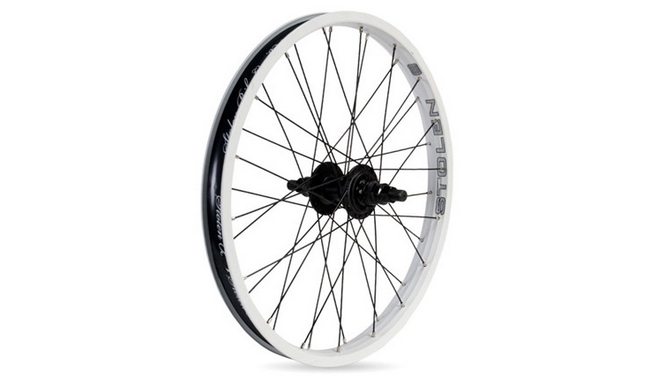 Колесо задн. 20 "36H Stolen Revolver 14 mm, Black-Black-White фото 